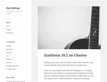 Tablet Screenshot of danbishop.org